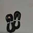 AGVEE 2 Pack 5ft Mini USB Cable, Braided Durable USB-A to Mini-B Charger Charging Cord for TI-84, Garmin GPS, Go-Pro Hero 4 3 2 HD, PS3 Controller, Canon Camera, Blue Yeti Microphone, Black