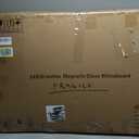 Glass Magnetic White Board - 36 x24 Inches Frameless Dry Erase Glass Whiteboard for Wall, Writing Board for Office, Classroom, Home and Presentation