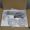 Lightdot 60IN Dimmable Black Tripod Floor Lamp, Mid Century Standing Lamps with 3 Globe Soft Warm White Eye Care 3000K Bulbs Included, Modern Tall Lamp for Living Room Bedroom