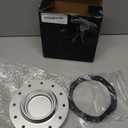 Billet Aluminum Easy Fill Fuel Cell Gas Cap With 12 Hole Cell Bung and Gasket Sliver (ilver)