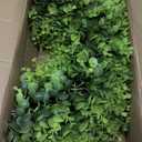 20 Inch Boxwood Front Door Wreaths, Spring and Summer Outdoor Wreath for Front Door, All Seasons Artificial Green Wreath for Farmhouse Wedding Porch Wall All Seasons Indoor Decorations