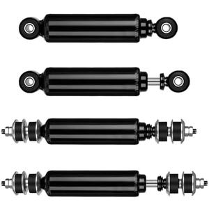 4 Pcs Club Car Shocks Front and Rear Golf Cart Shocks for Club Car DS G&E 1988-2007, Precedent G&E 2004 up, Tempo 2018 up OEM 1014235, 1014236, 1010991, 1015813, 1013164
