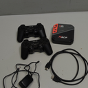 Retro Game Console with 30 Licensed Classic Games  HDMI Plug & Play TV Game Box with Dual Controllers, WiFi/LAN Online Multiplayer, Rechargeable Option, Compatible with TV/Monitor/Projector