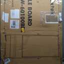 Maxtek Mobile White Board on Wheels 40x24, Magnetic Storage Easel Standing