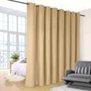 Vailge Room Divider Tension Rods, Premium Curtain Tension Rods,83-122 Inch,No Drilling, Adjustable Large Window Stall Tension Pole-Black
