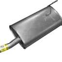 Walker Quiet-Flow SS 54681 Direct Fit Exhaust Muffler Assembly 2.25" Inlet (OD) 2.25" Outlet (OD) for Toyota 4Runner