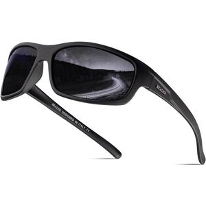 BEALER Polarized Sports Sunglasses for Men Lightweight TR90 Frame Sun Glasses Driving Cycling Fishing UV Protection Shades