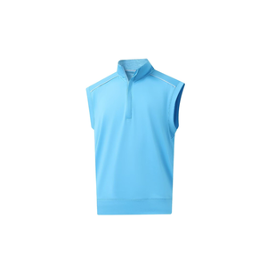 Rouen Mens Vests Outerwear Lightweight Moisture Wicking Midlayer Sleeveless Sports Golf Quarter Zip Pullover Mens Vest L