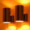 L LOHAS LED Night Light, Amber Nightlight, Dimmable Night Light, Light Sensor, Yellow Nightlight, 0-100LM, Sleep Light for Kids, Soft & Warm Light for Bedroom, Bathroom, 1 Pack
