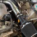 KAX 3 inch Cold Air Intake System Kit Compatible with 2003-2006 G35, 350Z, FX35, Black