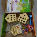 Learning Resources Number Nails Activity Set - Math Manipulatives for Preschoolers Games, Counting Hammer Toy, STEM Fine Motor Skills, Kindergarten Educational Activities, Gifts for Boys and Girls