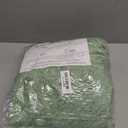 TECHMILLY Super Soft Shaggy Bathroom Runner Rugs, Absorbent Thick Non Slip Microfiber Bath Rugs, Quick Dry Machine Washable Bath Mat for Bathroom Floor, Bathtub and Shower 17"x47" (Sage)