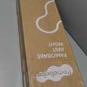 Pamo Babe Portable Crib Baby Playpen with Mattress and Carry Bag Grey