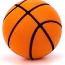 Silent Basketball Size 7, Airless Basketball for Quiet Dribbling and Indoor Training, Soft Foam Noiseless Ball