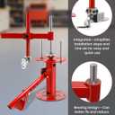 Manual Motorcycle Tire Changer Machine, Portable Tire Changer with Duck Head, 4''-21'' Tire Change, Fit for Cars, Street Bike, Trailer, ATV, Truck,SUV