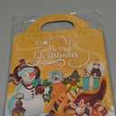 4 Sets Christmas Reusable Sticker Books for Toddlers 1-3, Activities Books Crafts for Kids 2-4, Removable Jelly Stickers for Girls Boys 3-5, Travel Toys Holiday Gifts Christmas Stocking Stuffers