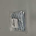 (50) Hex Head 3/8 x 6 Lag Bolts Zinc Plate Wood Screws