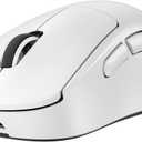 Logitech G PRO X Superlight 2 DEX Wireless Gaming Mouse, 60g pro-Grade Right-Handed Mouse with 5 programmable Buttons, USB-C Charging, 44k DPI Sensor, up to 8 kHz Polling for PC/Mac - White