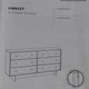 Prepac Finnley 6-Drawer Dresser in Natural Oak, Dresser for Bedroom, Extra-Wide Chest of Drawers with Storage, Modern Clothing Organizer for Home, Bedroom, Living Room, 16" D x 61" W x 31" H