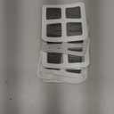 25 Pack,4" X 4" Disposable Shower Drain Cover Hair Catcher, Square Shower Drain Mesh Sticker, Bathroom, Laundry, Bathtub, Kitchen, Sink, for Human & Pet (25 PCS)