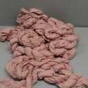 Bailarina 12 Pack Cheesecloth Table Runner 17x108 Inch Long Gauze Cheese Cloth 9ft Wrinkled Sheer Table Runner for Wedding Reception Birthday Party Table Decoration (Dusty Pink)