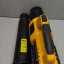 Cordless Leaf Blower Compatible with Dewalt 20V Max Battery 400CFM Electric Leaf Blower Cordless, Variable Speed, Turbo Mode, Leaf blowers Battery Powered for Lawn Care, Yard(Tool Only) (Yellow (Battery and Charger not Included))