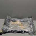 45LBS Capacity Cat Window Perch with Bolster, Hammock Seat with Plywood & Metal Frame, Cat Window Bed for Indoor Cats & Kitten, Extra Cood Pad (Natural Wood & Gray Cushion, 24.8''W x 9.4''H)