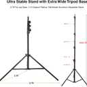 13 ft Heavy Duty Tripod for Xbotgo Falcon/Chameleon/Lights - Thickened Tube with Spring Shock Absorption, Quick-Release Adapter, with Carrying Bag and Sandbag | Thickened Tube, Spring Shock Absorption, Quick-Release Adapter, Carrying Bag & Sandbag Included
