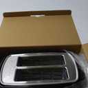 Toastmaster 2-Slice Cool Touch Toaster, Black with Stainless Accent