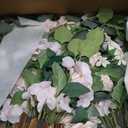 Ling's Moment 17.5" Tall Standing Artificial Flowers Arrangements 4 pcs Wedding Aisle Runner Chair Decorations Blush & Pink Centerpieces for Ceremony Reception Rose Floral Party Outdoor