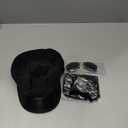 Beefunny Chauffeur Costume Limo Taxi Driver Hat Gloves Set