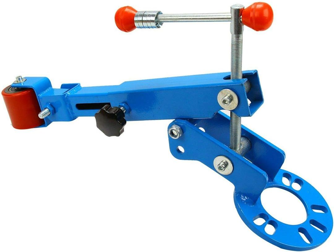 BLACKHORSE-RACING Fender Roller Tool Lip Rolling Reforming Extending Tools Auto Body Light Truck Lip Wheel Arch Roller Flaring Former Heavy Duty for Automobile Maintenance Blue
