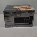 Emerson MW1338SB Countertop Microwave Oven, 6 Pre-Programmed Settings, Removable Glass Turntable, Child Safety Lock, 1.3 Cu ft, 1000W, Stainless Steel