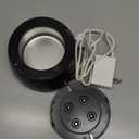 Ultrasonic Retainer Cleaner Machine 48kHz Denture and Aligner Cleaning Pod for Mouth Guards Night Guards Dental Trays Braces Toothbrushes Jewelry with 200ML Capacity (Black)