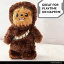 Kids Preferred Star Wars Chewbacca Plush Cuddle Pal 11 Inch - Baby's First Stuffed Animal Blankie