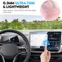 INTGET 2 PCS Screen Protector for 2024 2025 2026 VW/Volkswagen ID.4/2025 ID.Buzz Accessories Navigation GPS & Dash Tempered Glass Center Touch Screen Display Touchscreen Protective(12.9+5.3inch)