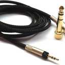 NewFantasia Replacement Audio Upgrade Cable Compatible with Sennheiser HD598, HD598Cs, HD560s, HD598SE, HD620S, HD400PRO, HD599, HD569, HD579, HD505 Headphones 1.5meters/4.9feet