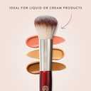 BK BEAUTY 106 ROUND FOUNDATION BRUSH Dense Dome Shape for Liquid & Cream Foundation, Seamless Streak-Free Application, Multi-Use Face Makeup Tool