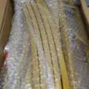 Wokceer 9.2 FT Large Circle Balloon Arch Stand Gold Metal Round Arch Backdrop Stand for Wedding Ceremony Birthday Party Bridal Shower Anniversary Background Decoration