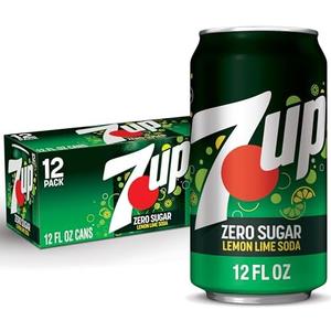 Set of 4 Pack, Zero Sugar 7-Up Soda, 12 Oz., Pack of 12, Best Buy Dec 25, 2026