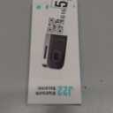 COMSOON Bluetooth Receiver for Car, Noise Cancelling 3.5mm AUX Bluetooth Car Adapter, Wireless Audio Receiver for Home Stereo/Wired Headphones, Hands-Free Call, 16H Battery Life - Black+Silver