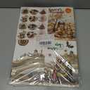 4 x Fancy Land African American Nativity Christmas Cards Foil Embossed Black Religious Holiday Greeting Cards Bulk with Envelopes for Christian Holy Family Supplies 24Pcs