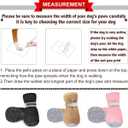 QUMY 4PCS Dog Shoes for Small Dogs, Hot Pavement Summer Puppy Dog Boots & Paw Protectors with Soft Anti-Slip Rubber Sole, Mesh Breathable Dog Booties for Hardfloors, Walking Running Black Size 5