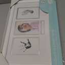 Pearhead Baby Hand and Footprint Kit - Inkless No Mess Clean-Touch Ink Pad, Newborn Keepsake Frame, Nursery Decor Essentials, Perfect Shower Gift for Boys and Girls, White