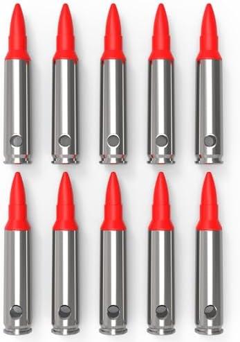 YiZhun Snap Caps Training Dummy Rounds, Reusable Dry Fire Training Round Close to Real Weight Practice Safe Loading Firing, PCS 7