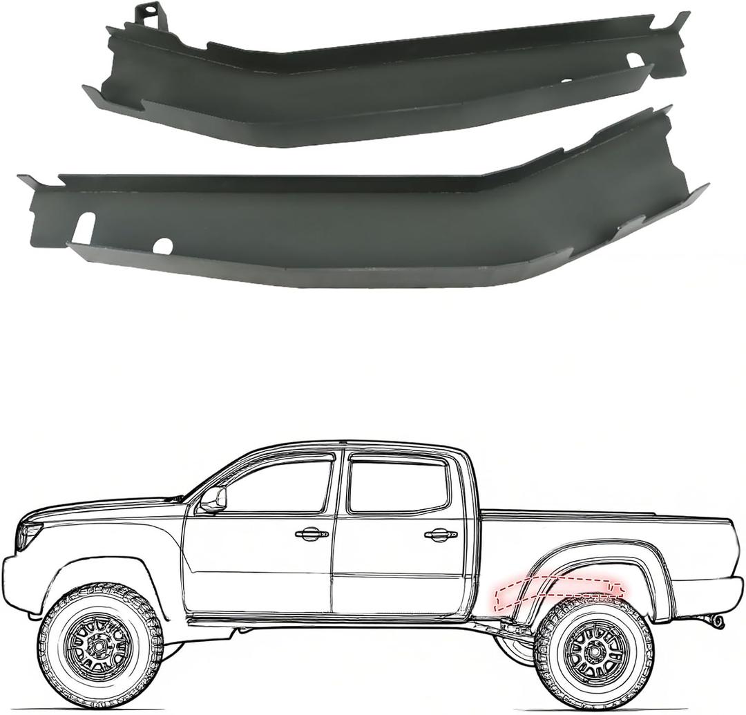 Mountainpeak Mid Rear Frame Rust Repair Kit Fit for 1996-2004 Toyota Tacoma 2WD 4WD Frame Repair Kit