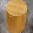 43'' Round Dining Table for 4 - Modern Wood Kitchen Table with Sturdy Pedestal Base, Space-Saving Design for Small Spaces, Apartments, Easy Assembly