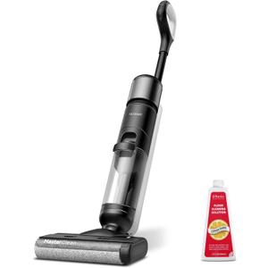 Ultenic Wet Dry Vacuum Cleaner, Cordless Vacuum Mop Combo with Self-Cleaning, Smart Mess Detection,50mins Runtime,3-in-1 Vacuum Mop for Hard Floors, Edge Cleaning, LED Display,Black,AC1 Elite