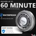 SH90 Compatible with Philips Norelco Series 9000(S9xxx) 8000(S8xxx) Electric Razor Shaver for Men, Shaver Head for Norelco 9000 Replacement Heads, Cuts 30% Closer in Less Strokes
