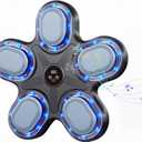 Music Boxing Machine for Adults, Bluetooth Smart Boxing Training Machine, Wall Target Punching Workout for Kids, Fun Fitness Equipment, Reflex Training Suitable for Home, Office, Gym